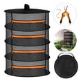 thumbnail image 1 of Locbbie Herb Drying Rack, 4-Layer Hanging Mesh Net for Plants/Seeds/Buds, 23.6" Diameter Fit in Grow Tents Closets Hydroponics, 1 of 6