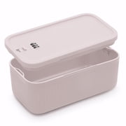 Locbbie Small Lock Box with Code – Lockable Storage Box for Medication, Food, Electronics & Personal Items Safe – BPA-Free