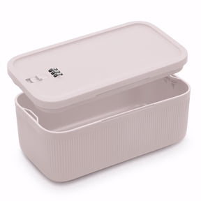Locbbie Small Lock Box with Code – Lockable Storage Box for Medication, Food, Electronics & Personal Items Safe – BPA-Free