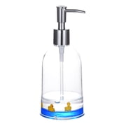 Locco Decor Acrylic Liquid 3D Floating Motion Bathroom Kitchen Vanity Accessory Soap Lotion Dispenser Ocean Cartoon Animal Theme Duck