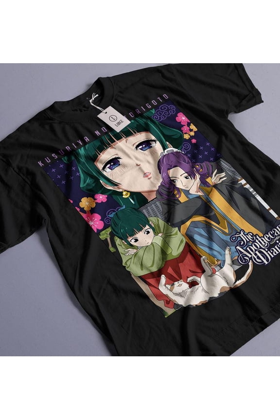Locean Shirt Anime Girl Gift Tee, Manga Japanese Shirt, Kawaii Otaku Top, Anime Lover