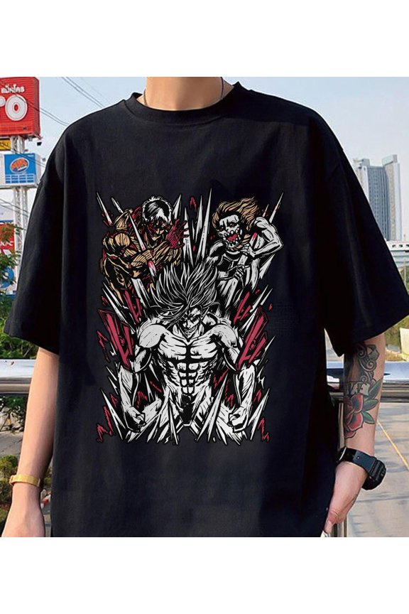Locean Shirt Attack On Titan Tee, Eren Yeager Shirt, Jeager Yeager Aot Anime Shirt, Attack Titan T-Shirt, Eren Yeager Aot New Shirt