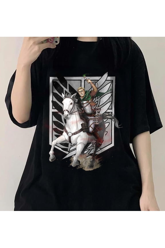 Locean Shirt Jeager Yeager Aot Anime T-Shirt, Soft Tees, Eren Yeager T-Shirt, Eren Yeager Aot New T-Shirt, Attack On Titan Tee, Graphic Tee