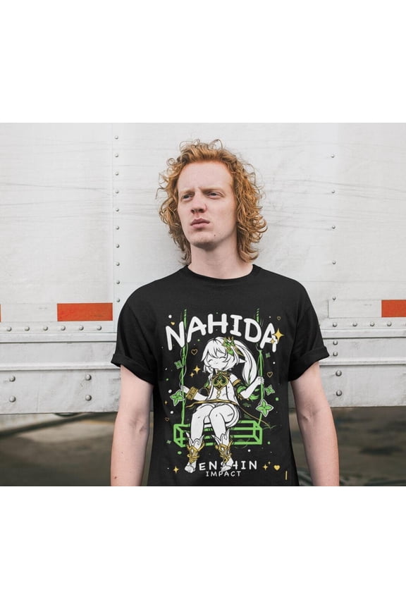 Locean Shirt Nahida Genshin Kusanali Genshin Nahida Genshin Impact Genshin Impact Shirt Fan-Made Ultra Cotton Tee
