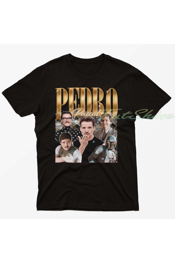 Locean Shirt Vintage Pedro Pascal Shirt, Pedro Pascal Fan T-Shirt, Actor Pedro Pascal Shirt, Pedro Pascal Fans Gift, Pedro Retro 90S Tees, Pedro Shirt