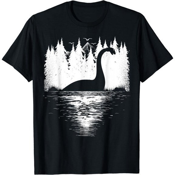 Loch Ness Monster Kids Youth Women | Scotland Cryptid Nessie T-Shirt