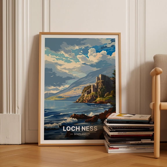 Loch Ness Scotland Landscape Wall Decor