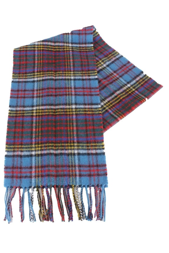 Bowhill Anderson Modern Lambswool Scarf - Multi