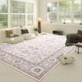 thumbnail image 1 of Lochas Area Rugs Modern Vintage Floral Rug Accent Carpet for Living Room Bedroom Home Decor,8'x10',Beige, 1 of 7