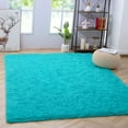 thumbnail image 1 of Lochas Luxury Fluffy Rugs Ultra Soft Shag Rug for Bedroom Living Room Kids Room, Children,6'x9',Blue, 1 of 7