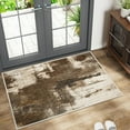 thumbnail image 1 of Lochas Modern Abstract Rugs for Bedroom Area Rug for Living Room Decor Soft Accent Carpet,2'x3',Brown, 1 of 6