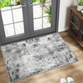 thumbnail image 1 of Lochas Modern Abstract Rugs for Bedroom Area Rug for Living Room Decor Soft Accent Carpet,2'x3',Gray, 1 of 7