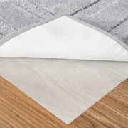 Lochas Rug Pad Gripper Anti-Slip Rugs Non Slip Mats for Hard Floors Under Carpet Mat Cushion and Hardwood Floor Protection,White,2x8 Ft