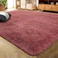 thumbnail image 1 of Lochas Soft Indoor Modern Area Rugs Fluffy Living Room Carpets for Children Bedroom Home Decor Nursery Rug,5.3'x7.5', Blush, 1 of 7