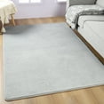 thumbnail image 1 of Lochas Soft Modern Area Rug Boho Rugs for Bedroom Living Room Nursery Modern Home Decor Carpet,4'x6',Gray, 1 of 7