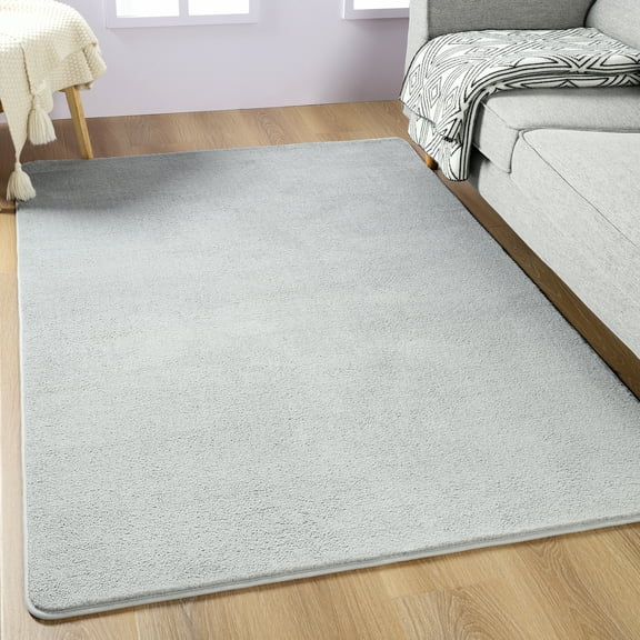 Lochas Soft Modern Area Rug Boho Rugs for Bedroom Living Room Nursery Modern Home Decor Carpet,4'x6',Gray