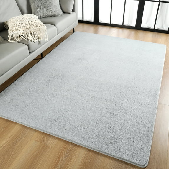 Lochas Soft Modern Area Rug Boho Rugs for Bedroom Living Room Nursery Modern Home Decor Carpet,5'x8',Gray