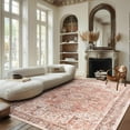 thumbnail image 1 of Lochas Vintage Accent Rugs Distressed Print Area Rug Low Pile Carpet for Living Room Bedroom Home Decor,Beige,6'x9', 1 of 6