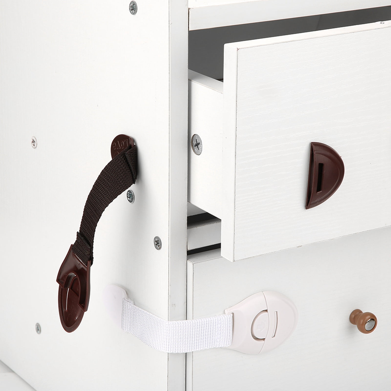 Lock Adhesive Baby Cupboard Lock Lock Child Fridge Lock 4Pcs Baby Child Kids Adhesive