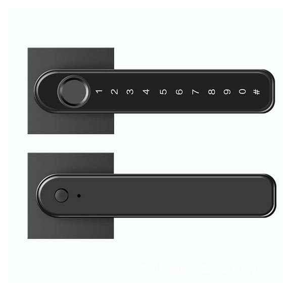 Lock Bluetooth Smart Lock Fingerprint Door Lock Zinc Alloy Code Door Lock 4 In 1 Unlock By Fingerprint/password/key/ APP ,Easy to Installation and Use