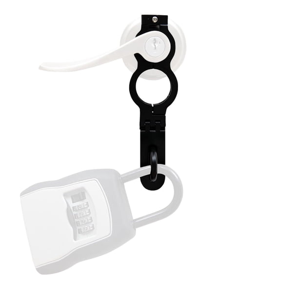 Lock Box Buddy 1-Pack Hardware Bracket For Lever Handles