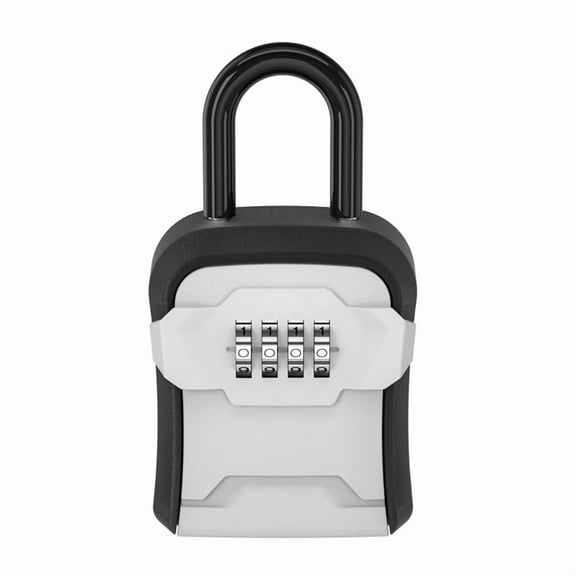 Lock Box, Key Lock Box Wall Mounted Portable Combination Lock Box, Outdoor Key Security Lock Box, Apartment Key Storage