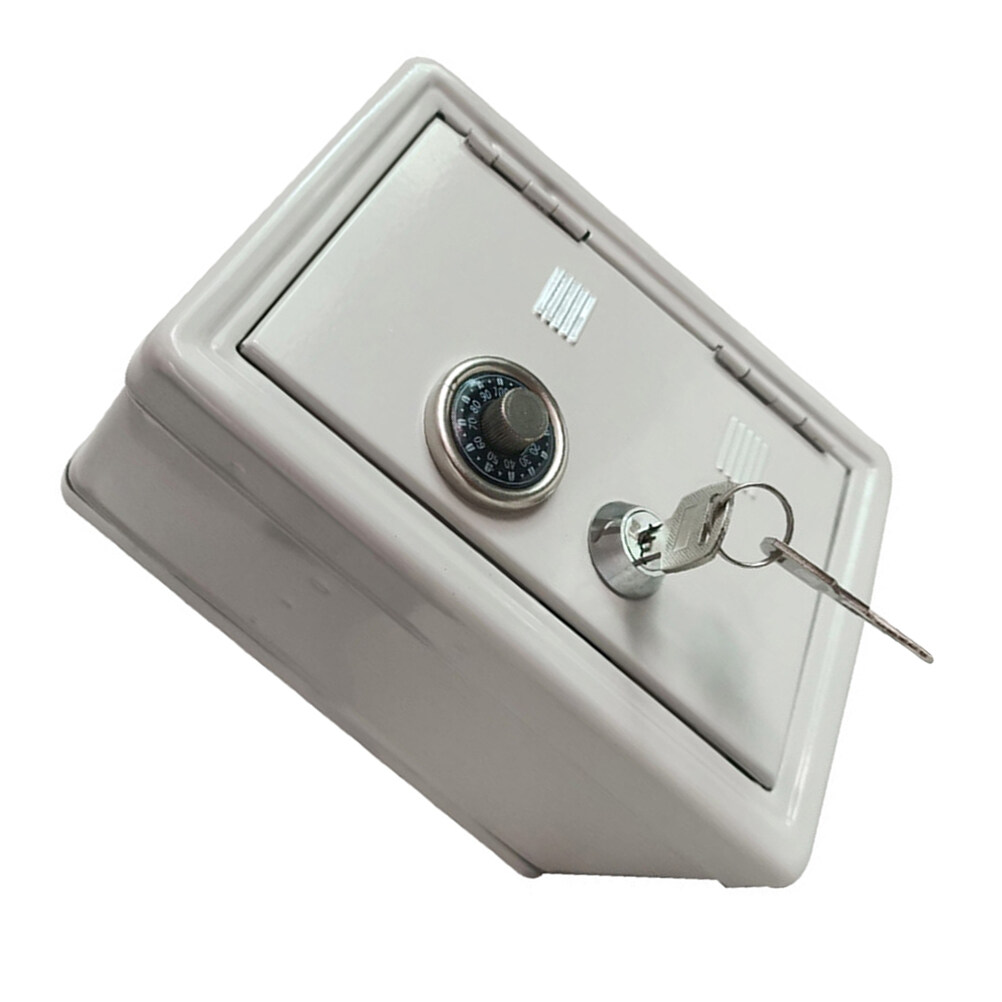 Mini Strong Box Lock Boxes Storage Mini Strongbox Shape Saving Pot Coin Child - Walmart.com