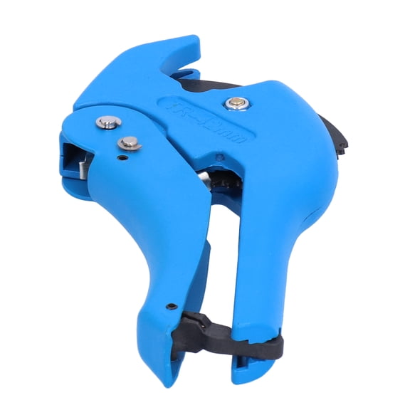 Lock Buckle PVC Pipe Ratchet Cutter Tool For Plastic Rubber Gas & PE Pipes Blue