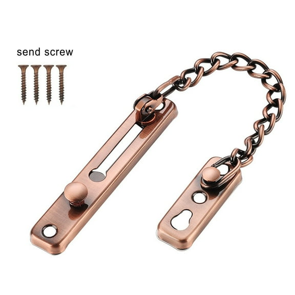 Lock Chain Door Chain Anti Theft Door Chain Door Latch For Cabinets Closets Guard Pin Security Chain Hardware Accessories