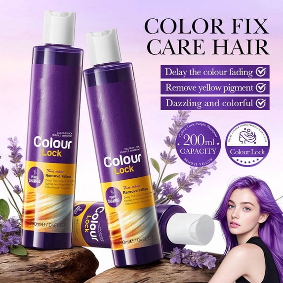 Lock Color Purple Shampoo 200ml