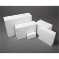 thumbnail image 1 of Lock Corner Chipboard Bakery Box - White - Case of 250, 1 of 1