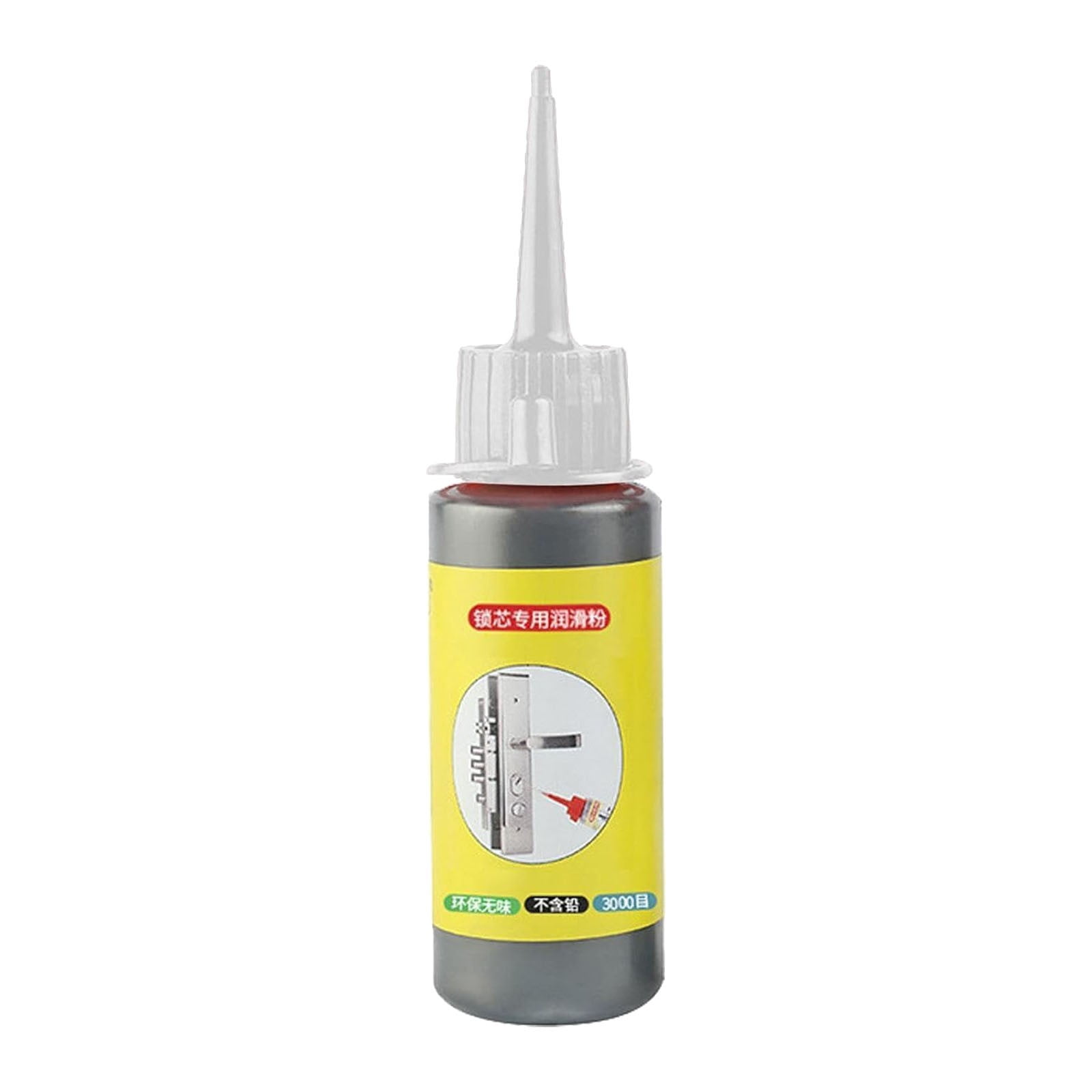 Lock Cylinder Lubricant Powder 60ML Long Lasting Lubricant With No Dust
