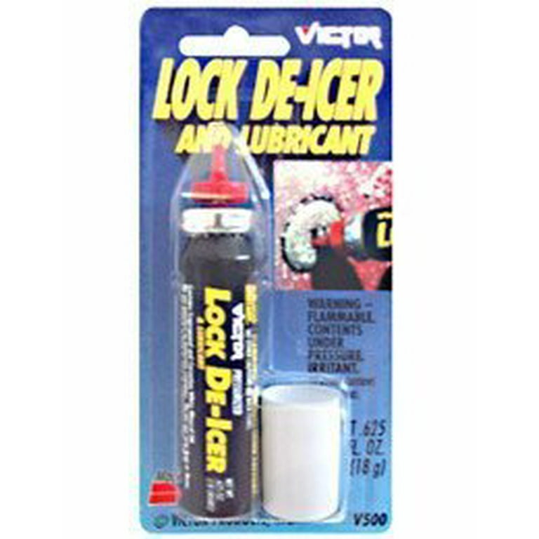  Victor Lock De-Icer Lubricant Aerosol .62 FL OZ : Tools & Home  Improvement