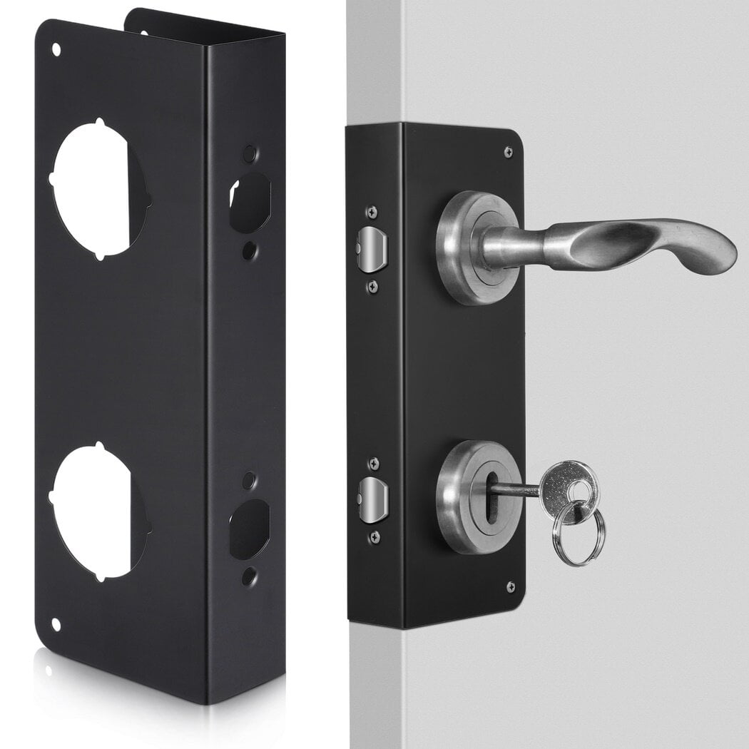 Lock and Door Reinforcement Plate, Door Jamb Reinforcement, 23/8