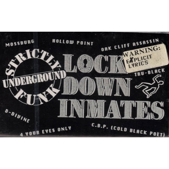 Lock Down Inmates - Strictly Underground Funk (Cassette Maxi-Single)