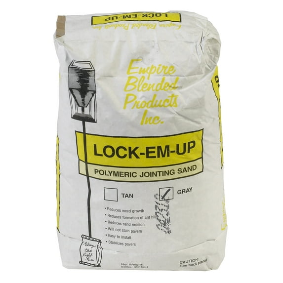 Mutual Industries 7015-0-0 Lock-EM-Up Paver Sand, Gray