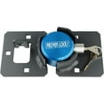 Lock Hasp Kit, StorageDoor Lock, Made in The USA, (Blue)