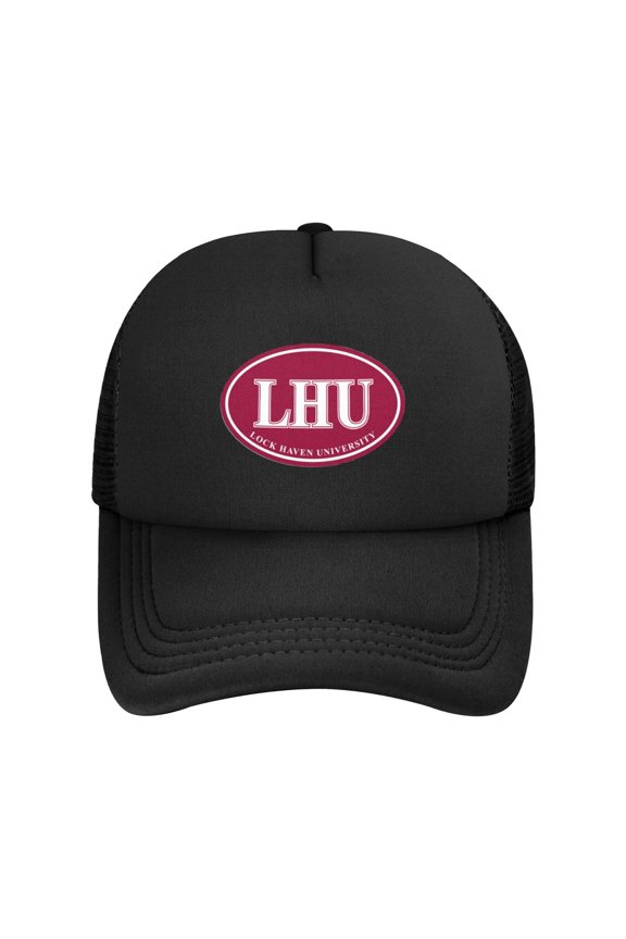 Lock Haven A University Solid Color Lightweight Adult Mesh Baseball Cap