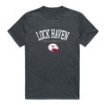 thumbnail image 1 of Lock Haven University Bald Eagles Arch T-Shirt, Heather Charcoal - Medium, 1 of 1