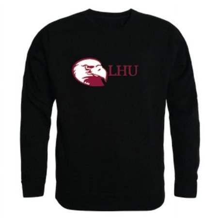 Lock Haven University Bald Eagles College Crewneck Sweatshirt, Black - Medium