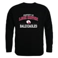 thumbnail image 1 of Lock Haven University Bald Eagles Property of Crewneck Sweatshirt, Black - Medium, 1 of 1
