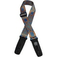 thumbnail image 1 of Lock-It Straps Polymer Plush 2" Locking Guitar Strap Psychedelic Design, 1 of 1