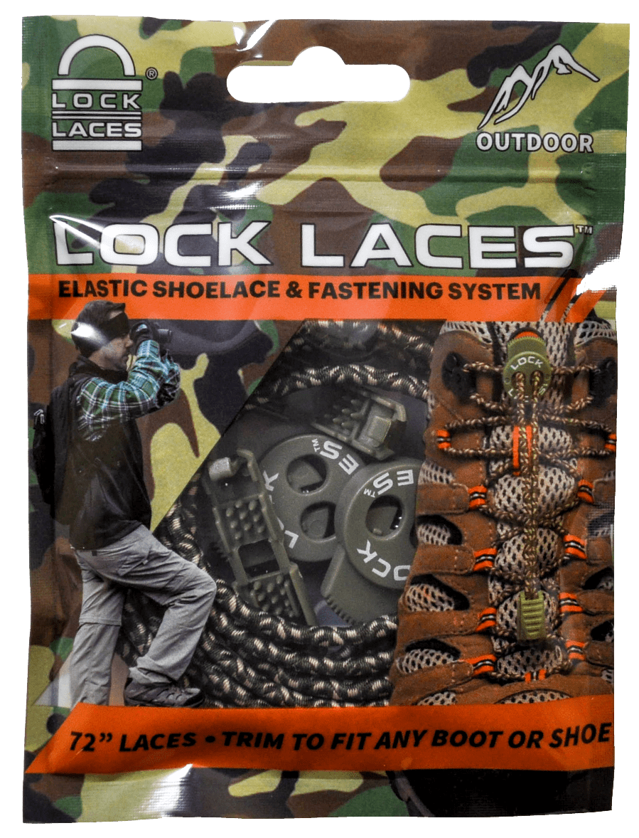 LOCK LACES (Elastic No Tie Shoelaces) – HuntSimply