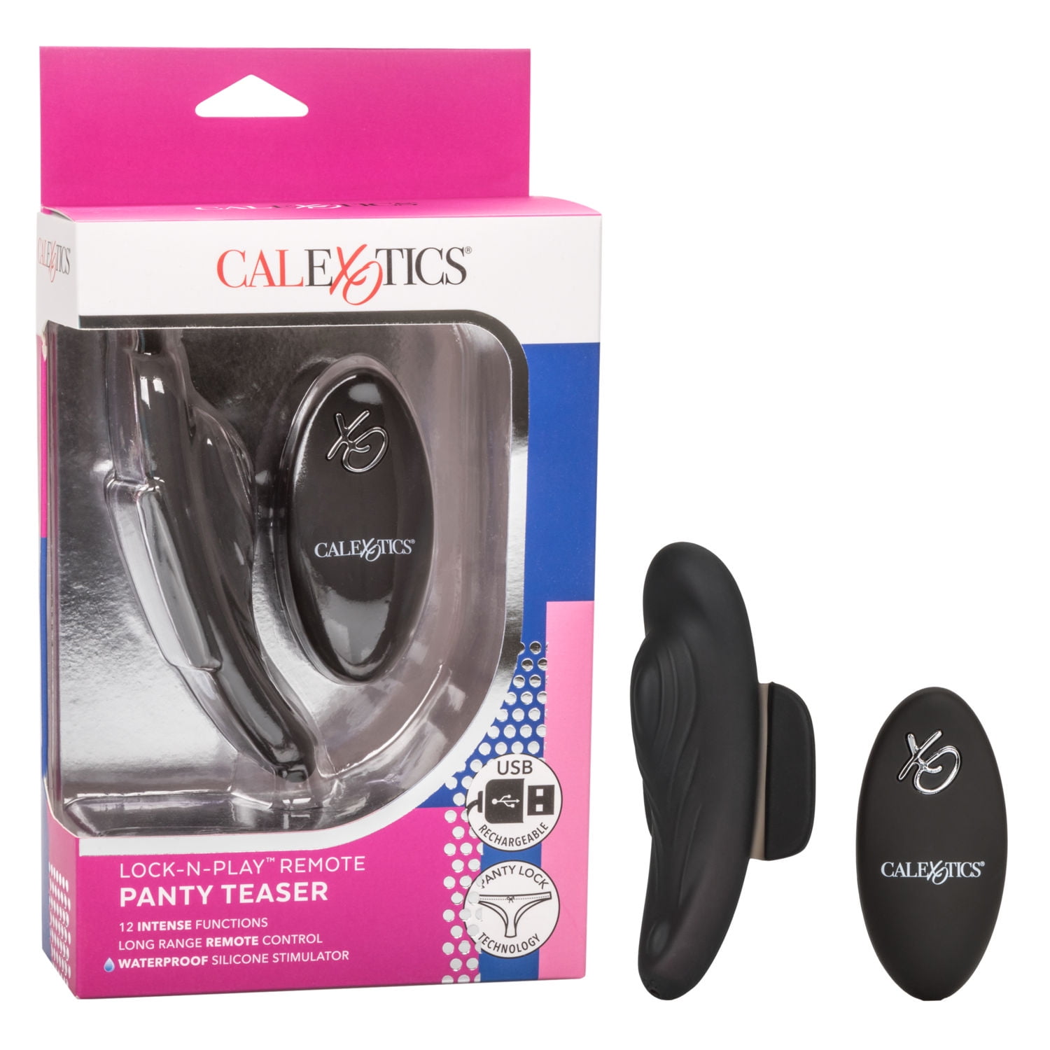CALIFORNIA EXOTIC NOVELTIES Lock-N-Play Remote Panty Teaser