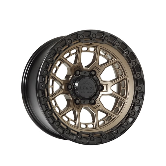 Lock Off-Road Commando Matte Bronze with Matte Black Ring 10-20