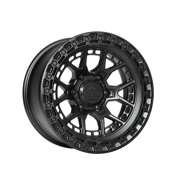 Lock Off-Road Commando Matte Black with Matte Black Ring 10-20