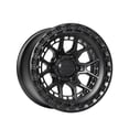 thumbnail image 1 of Lock Off-Road Commando Matte Black with Gloss Black Ring 10-20, 1 of 4