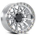 thumbnail image 1 of Lock OffRoad For LUNATIC 17x9 6x139.7 +1et 106.2 Machined w/ Clear Coat Wheel, 1 of 5