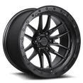 thumbnail image 1 of Lock Offroad Krawler 18x9 6x139.7 -12et 106.2 Matte Black w/ Matte Black Ring, 1 of 3