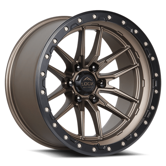 Lock Off-Road Krawler Matte Bronze with Matte Black Ring 10-22